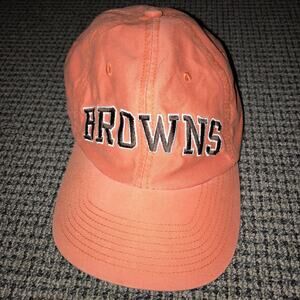 Cleveland‎ Browns Letter Script Orange Adjustable Hat By Puma